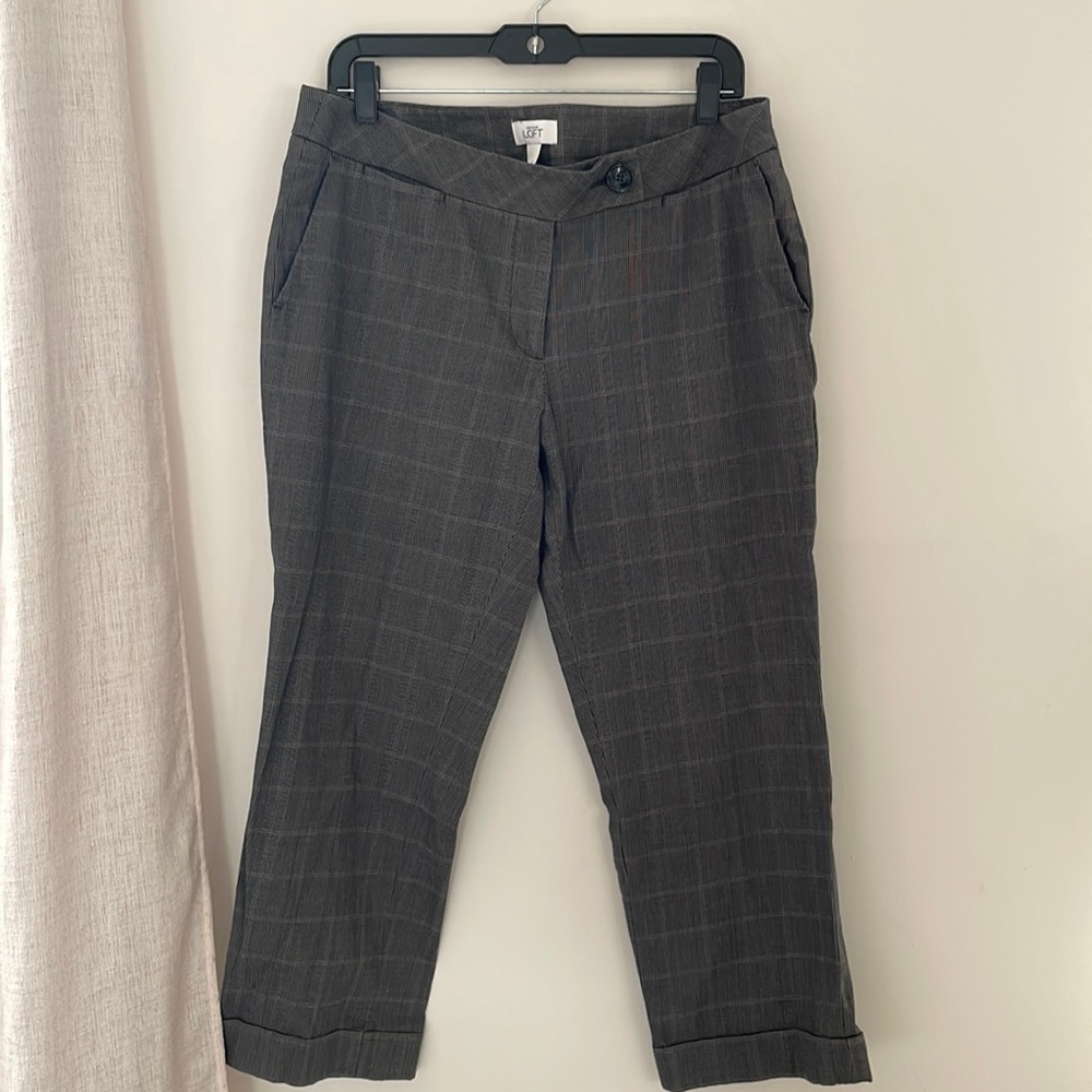 Ann Taylor Loft capri work pant size 12